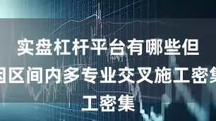 实盘杠杆平台有哪些但因区间内多专业交叉施工密集